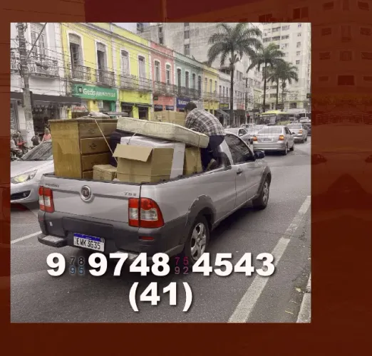 Frete para São Francisco, Portão e Santa Cândida! Rápido e seguro!