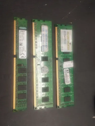 Memórias 10GB RAM DDR3 1333mhz