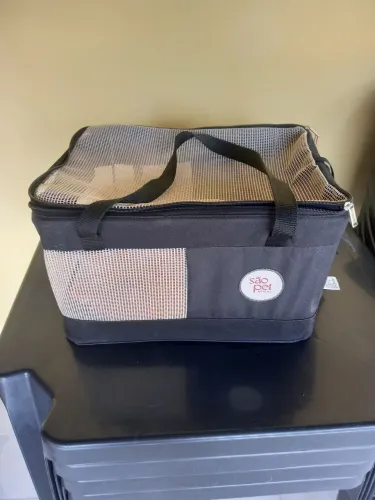Bolsa transporte  pet em avião 