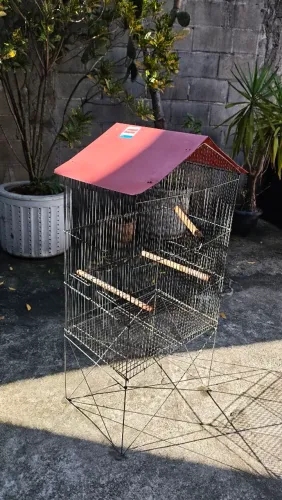 Gaiola para passaros (adequado para calopsita).