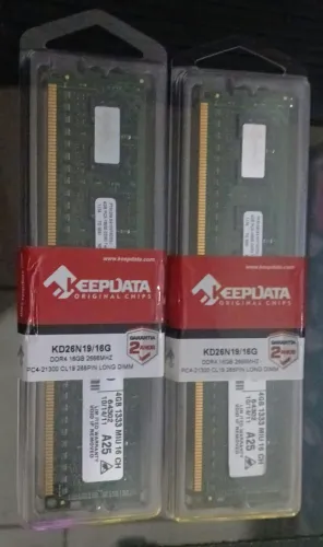 Memórias 8gbs ddr3  4+4