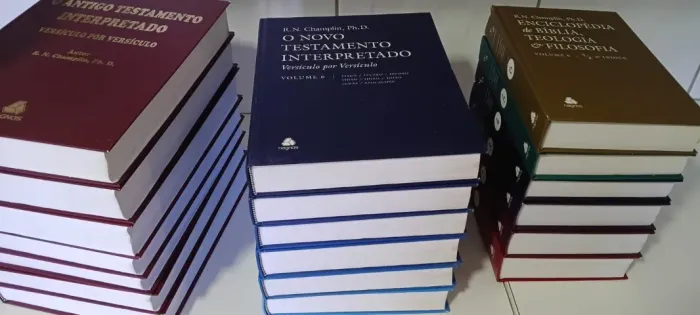 Comentário Bíblico Champlin Antigo/Novo Testamento+Enciclopédia Bíblia Teologia/Filosofia