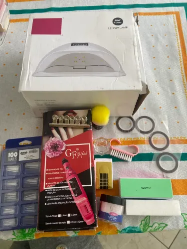 kit alongamento unha