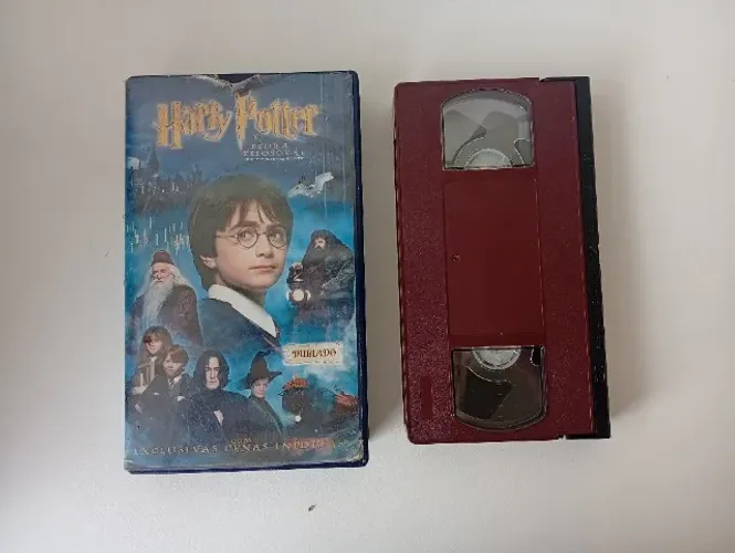 RARIDADE! VHS ORIGINAL - Harry Potter e a Pedra Filosofal (DUBLADO)