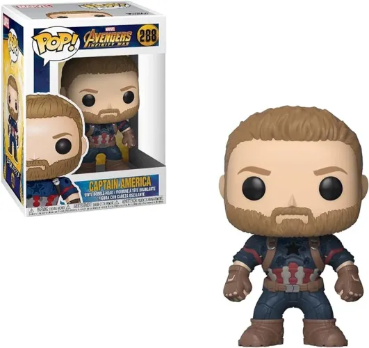 Funko Pop Capitão América Infinity War