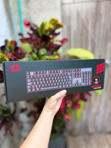 Teclado Mecânico Gamer Redragon Mitra K551, Swiches Outemu Marrom - LACRADO