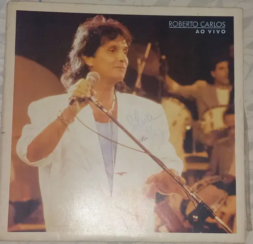 Disco de Vinil LP Roberto Carlos ao Vivo