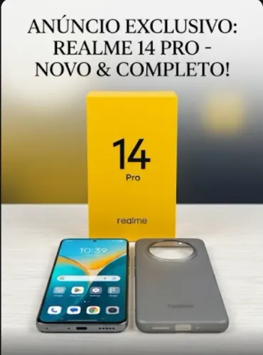 Celular Realme 14 Pro 5g Dual Sim 256gb 12gb Cinza