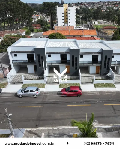 Sobrado NOVO de 3 quartos (1 suíte) no Órfãs