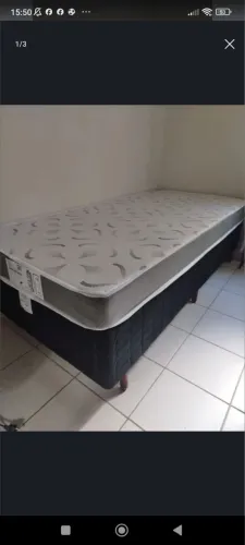 Cama box solteiro 