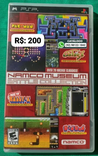 Namco Museum Battle Collection = R$: 200