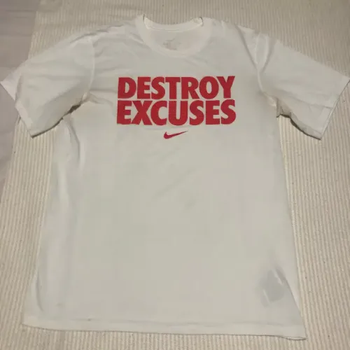 camiseta camisa nike destroy excuses dri-fit