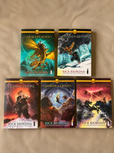 Os Heróis do Olimpo - Coleção Completa (5 Livros) | Rick Riordan