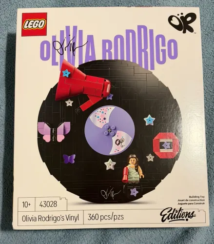 Olivia Rodrigo Lego - Modelo disco de vinil