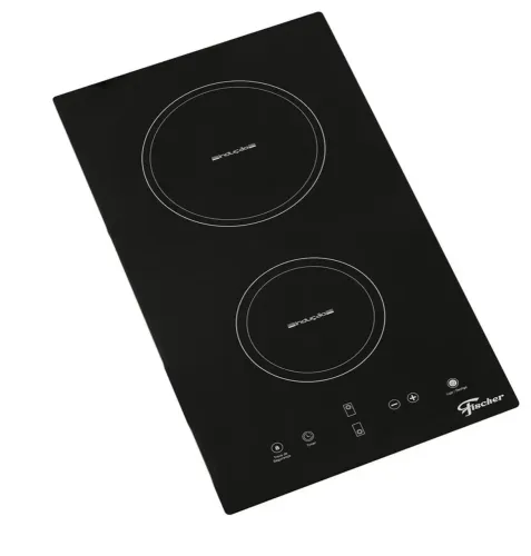 FISCHER COOKTOP DE INDUÇÃO 2 BOCAS MESA VITROCERÂMICA PRETA 220V - 25941-56249