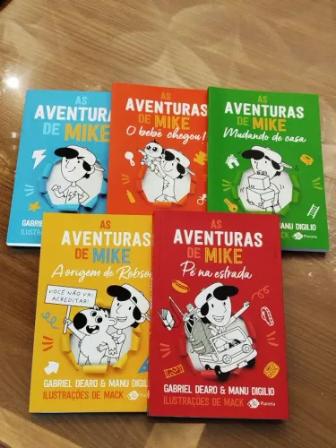 Box completo "As aventuras de Mike" 