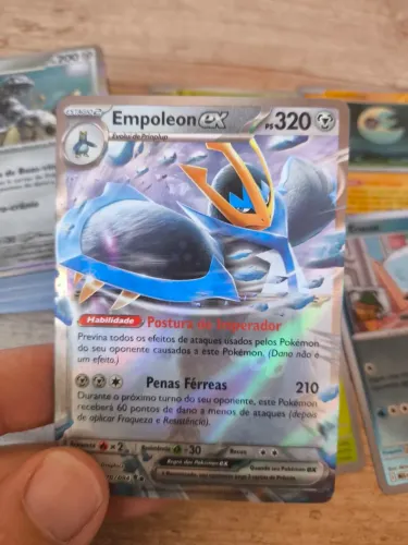 74 Cards Pokémon TCG - Mega Evolução 