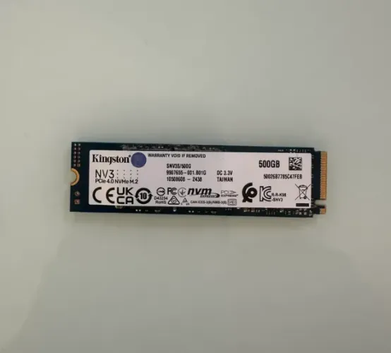 SSD 500gb Nvme Kingston Nv3 M2 2280 Pcie 4.0 Gen (usado)