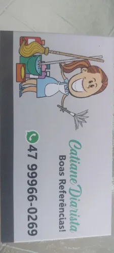 Diarista em Joinville. 
