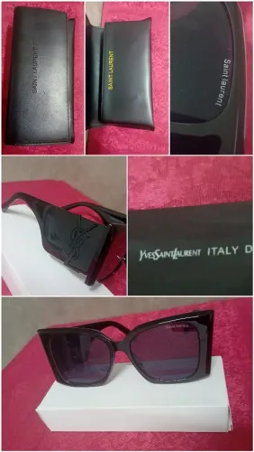 Óculos de sol feminino original da marca italiana SAINT LAURENT<br>SEMI NOVO  <br>R$ 200