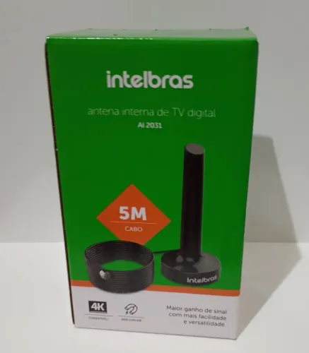Antena Interna de TV Digital AI2031 Intelbras 