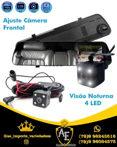 retrovisor com camera