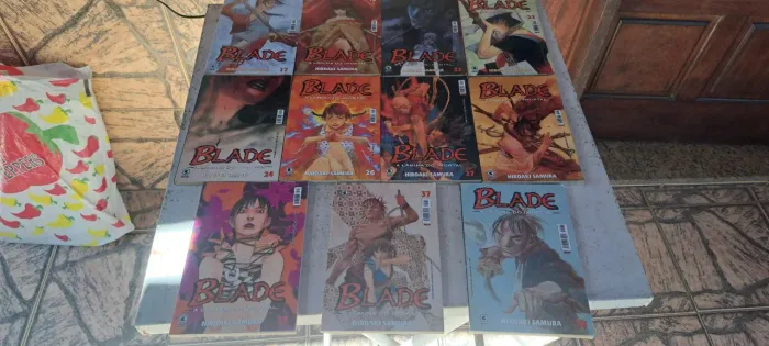 Coleção revista mangá Blade A Lâmina do Imortal 20,00 cada.