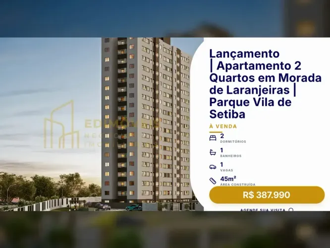 Descubra o Melhor da Vida em Morada de Laranjeiras: Apartamento 2 Quartos
