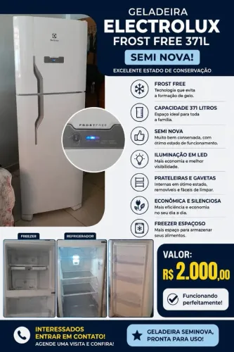 Geladeira frost free