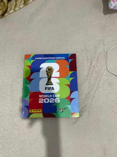 Álbum capa dura da copa do mundo 2026 completo