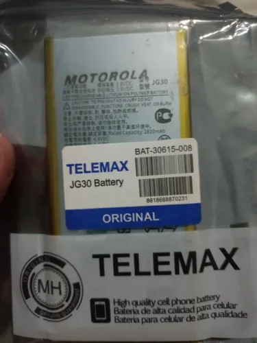 Bateria de celular motog7 modelo JG30