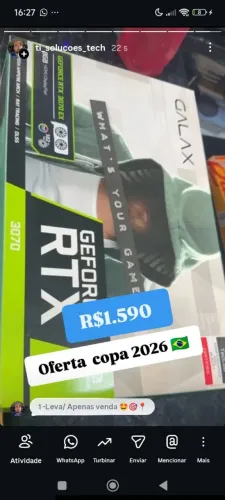 RTX 3070 Galax 