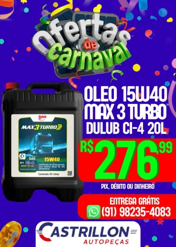 BALDE DE OLEO 15W40 CI-4