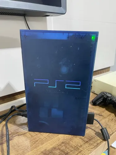 PLAYSTATION 2 OCEAN BLUE