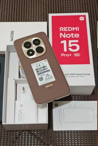 Note 15 PRO PLUS 5G 256GB 8GB - Bateria forte e câmera equilibrada