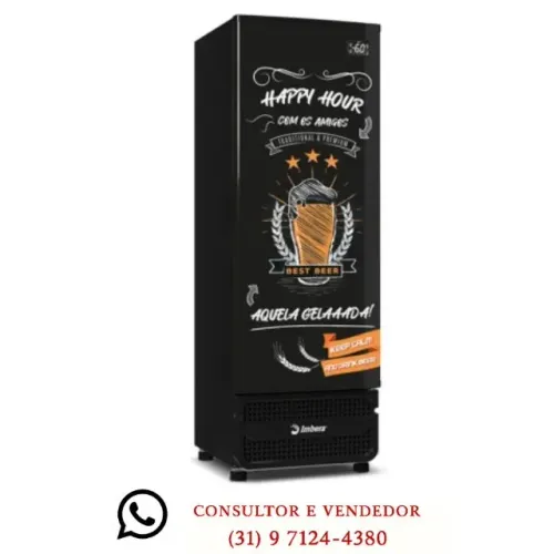 Cervejeira Porta cega 565L Imbera 127v
