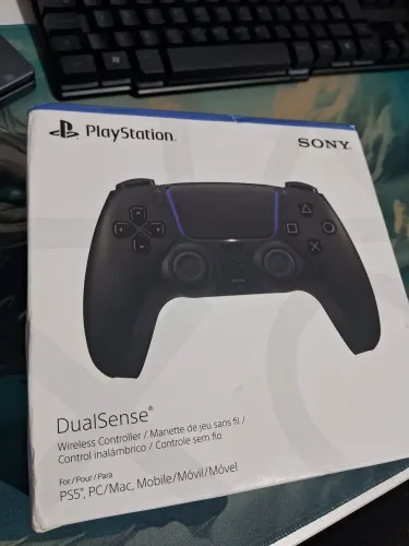 Controle Ps5 Black Edition.