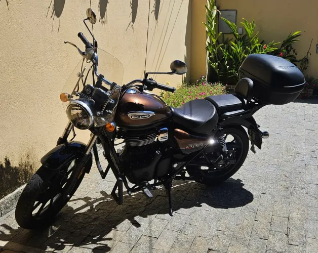 Royal enfield Meteor 350 Supernova marrom