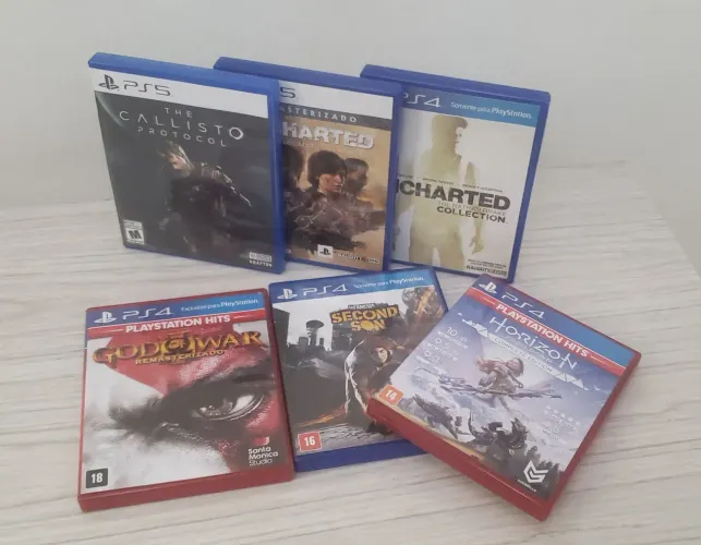 Jogos Playstation 4 e 5 / PS4 e 5