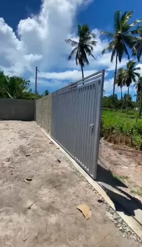 Terreno 292 m2 murado com portão - Pernambuquinho, Tibau do Sul/RN