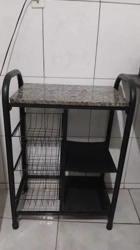 Fruteira com Pedra Mármore