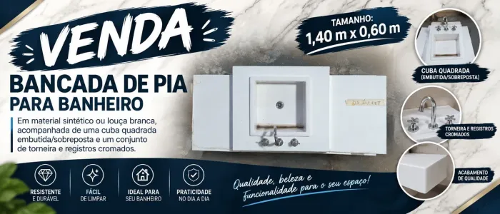 Bancada de pia