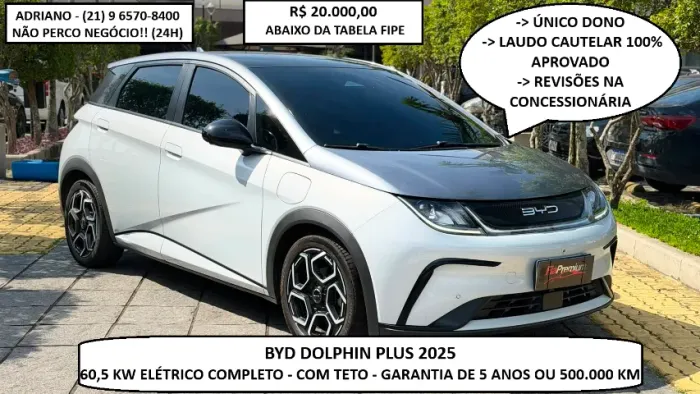 BYD Dolphin Plus (Elétrico) 2025