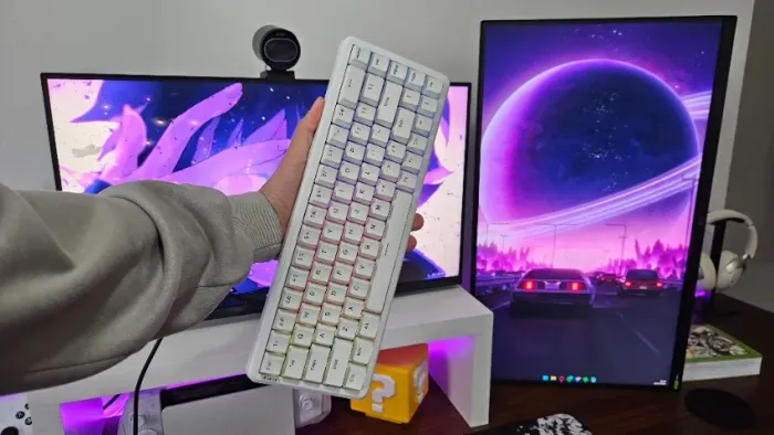 Teclado gamer MAGNETICO Ajazz AK680 Max COM FIO