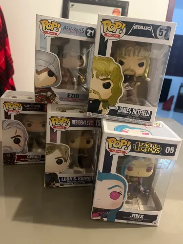 5 Funko Pops Raros