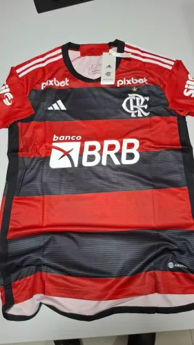 CAMISA DO FLAMENGO 2023 COMPLETA COM PATROCÍNIOS!