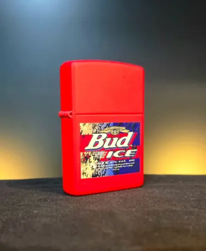 ZIPPO SERIE CERVEJA BUD RACING