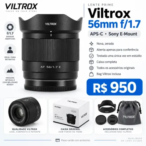 Viltrox 56mm f/1.7 ? Sony E-Mount