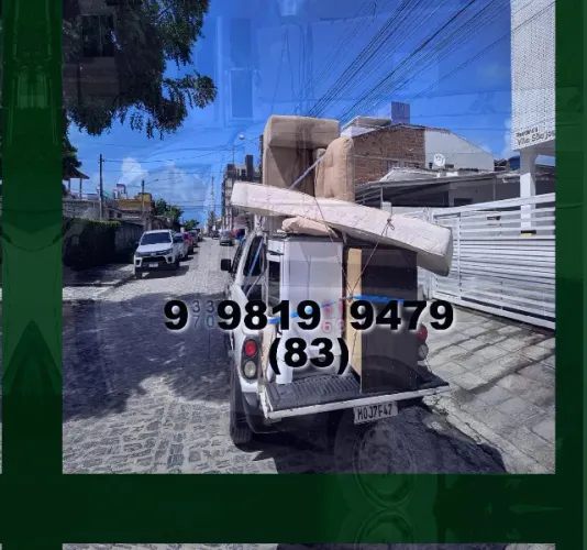 Frete! Rápido e seguro de cargas: Santa Rita, Centro, Tambauzinho!