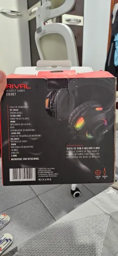 HEADSET GAMER EG307 <br>APENAS 4 MESES DE USO<br>PRODUTO EM PERFEITO ESTADO, SEM MARCAS DE USO.
